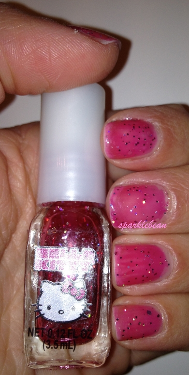 Hello Kitty - Pink Glitter