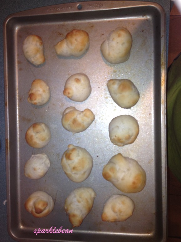 garlic butter knots from oven