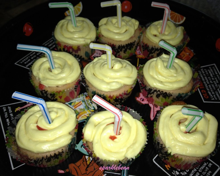 Strawberry Lemonade Cupcakes