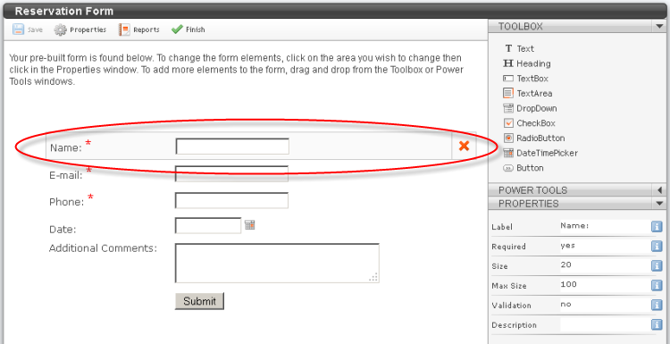renaming and deleting fields